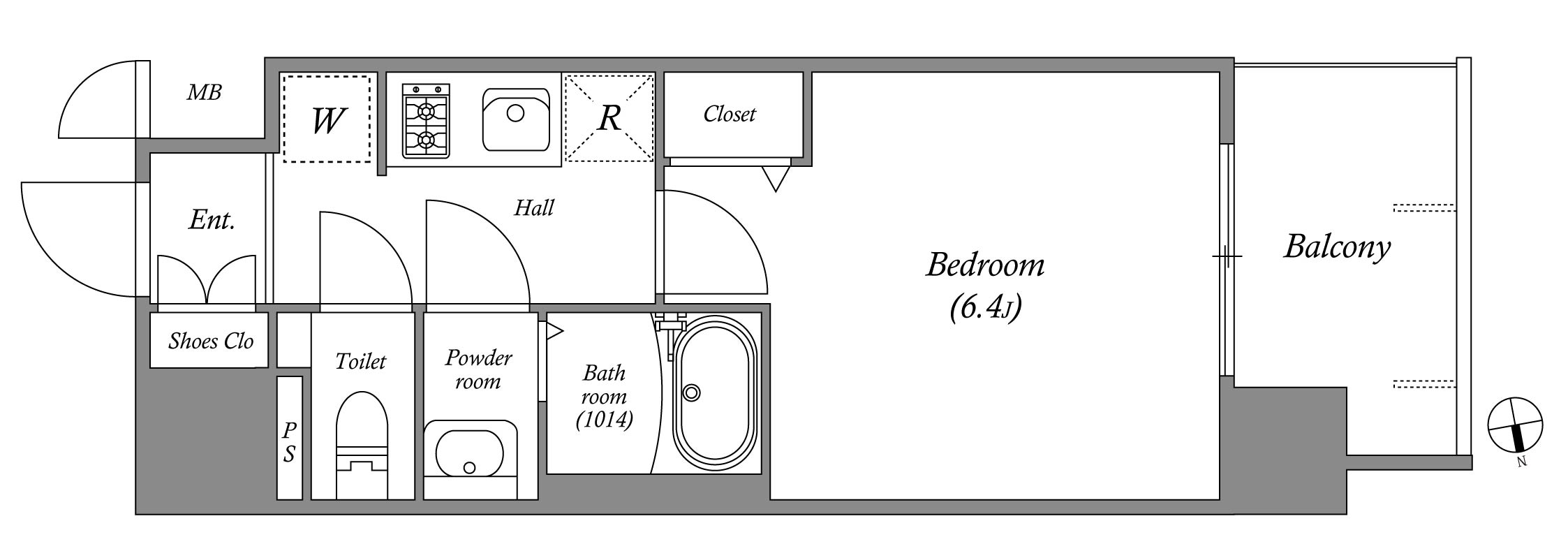 A (1号室）タイプ