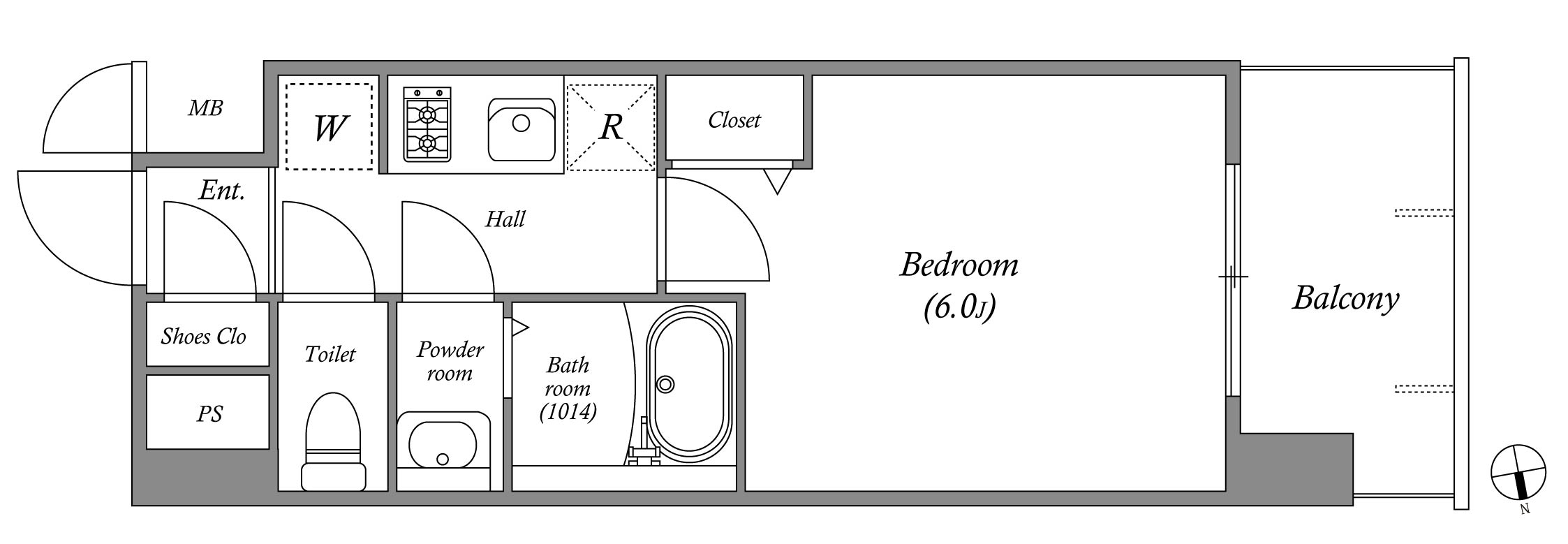 B2（6号室）タイプ
