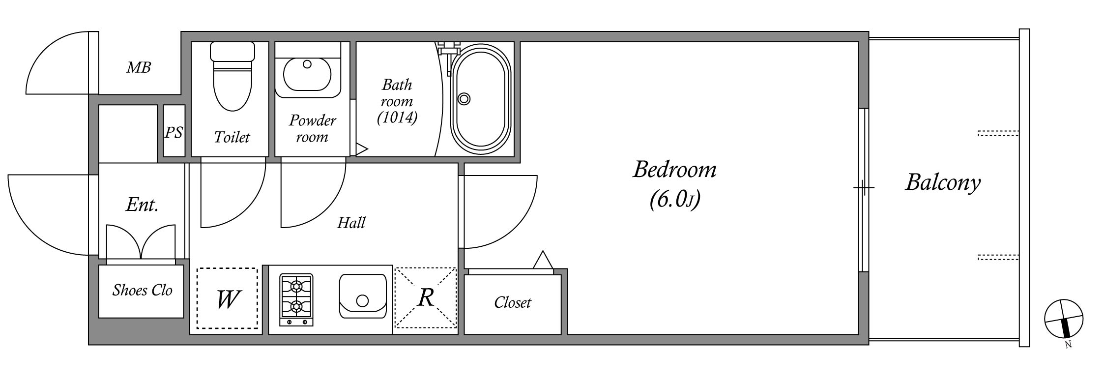 D（4号室）タイプ