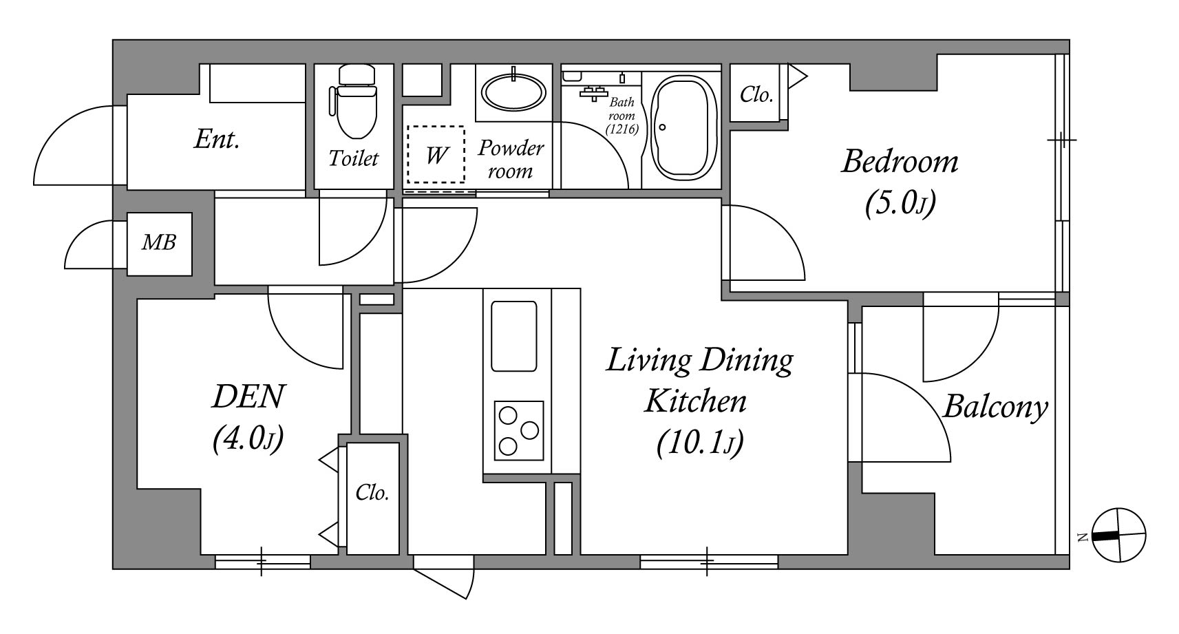 B'(3号室)タイプ